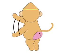 Cry Cry Monkey ! sticker #1986311