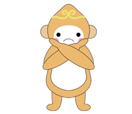 Cry Cry Monkey ! sticker #1986316