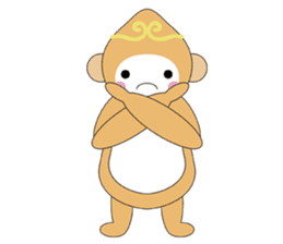 Cry Cry Monkey ! sticker #1986316