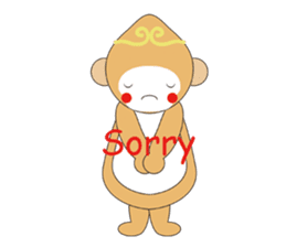 Cry Cry Monkey ! sticker #1986317