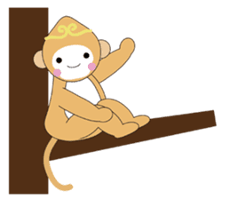 Cry Cry Monkey ! sticker #1986320