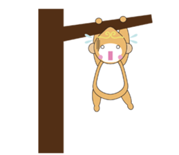 Cry Cry Monkey ! sticker #1986321