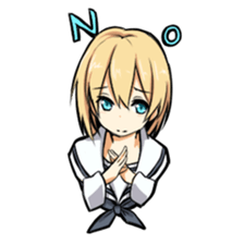 seihuku shoujo no nichijou kaiwa sticker #1986646