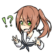 seihuku shoujo no nichijou kaiwa sticker #1986647