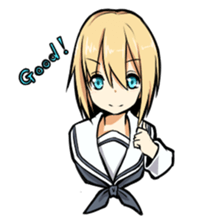 seihuku shoujo no nichijou kaiwa sticker #1986649