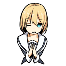 seihuku shoujo no nichijou kaiwa sticker #1986661