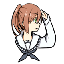 seihuku shoujo no nichijou kaiwa sticker #1986663