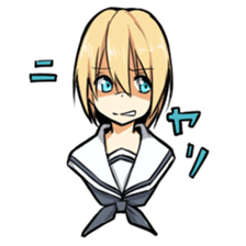 seihuku shoujo no nichijou kaiwa sticker #1986669