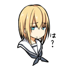 seihuku shoujo no nichijou kaiwa sticker #1986670