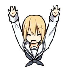 seihuku shoujo no nichijou kaiwa sticker #1986673