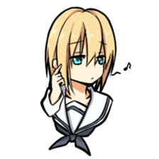 seihuku shoujo no nichijou kaiwa sticker #1986678