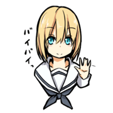 seihuku shoujo no nichijou kaiwa sticker #1986683