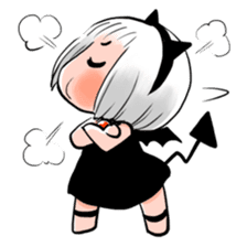 Niel the small devil sticker #1986769