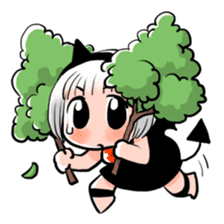 Niel the small devil sticker #1986788