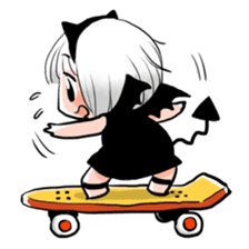 Niel the small devil sticker #1986790