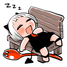 Niel the small devil sticker #1986794