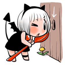 Niel the small devil sticker #1986798