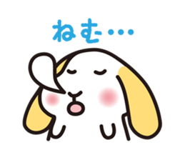 Maron-chan stamp of lop ear rabbit sticker #1987018