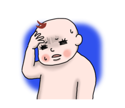 cute? baby sticker sticker #1987203