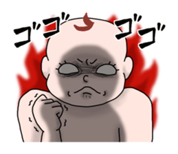 cute? baby sticker sticker #1987204