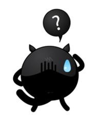 A poor little kitty sticker #1987255