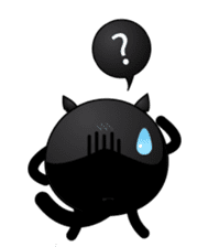 A poor little kitty sticker #1987255