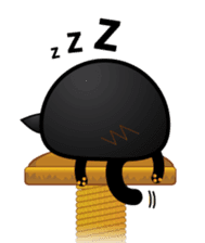 A poor little kitty sticker #1987269