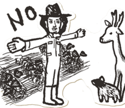 I am farmer!! sticker #1987635