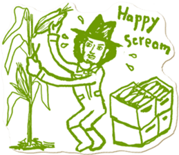 I am farmer!! sticker #1987639