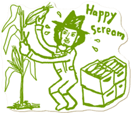 I am farmer!! sticker #1987639