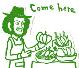 I am farmer!! sticker #1987643