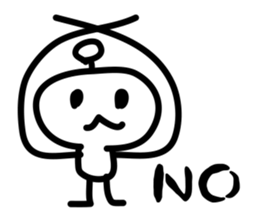 Capricious alien sticker #1988087