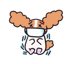 A Puppy and A Tortoise Grandpa sticker #1988279