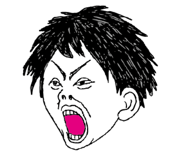 Different faces sticker #1988325