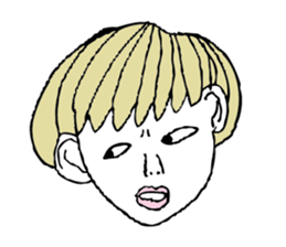 Different faces sticker #1988331