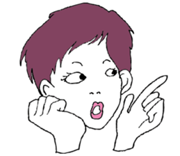 Different faces sticker #1988334