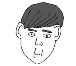 Different faces sticker #1988342