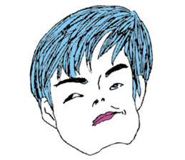 Different faces sticker #1988349