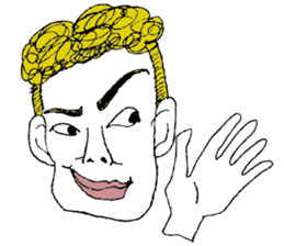 Different faces sticker #1988354