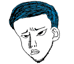 Different faces sticker #1988363