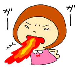 Anger of wife sticker #1988818