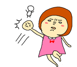 Anger of wife sticker #1988824