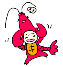 Crayfishman sticker #1988943