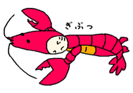 Crayfishman sticker #1988948