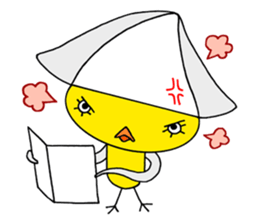 Squid chick "Ikapiyo" sticker #1989076