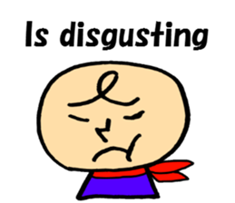 Japan ninjya kids sticker #1989090