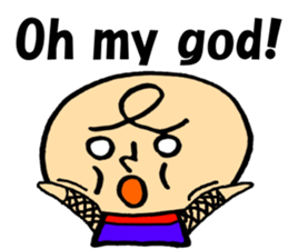 Japan ninjya kids sticker #1989091