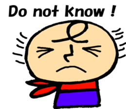 Japan ninjya kids sticker #1989094