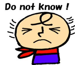 Japan ninjya kids sticker #1989094