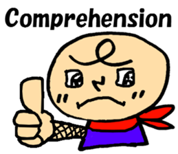 Japan ninjya kids sticker #1989100